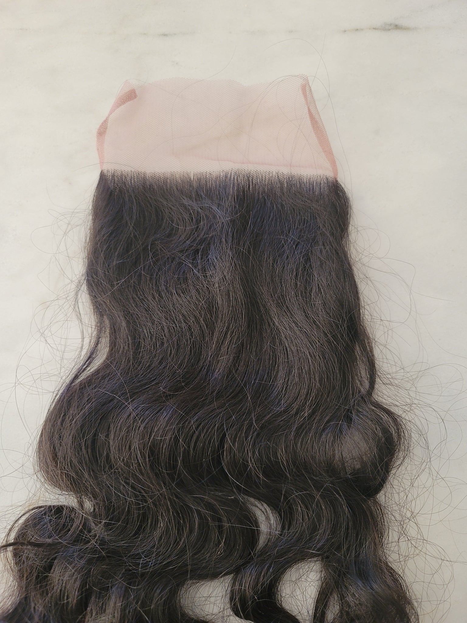 Raw Natural Wavy Closures - Transparent Lace