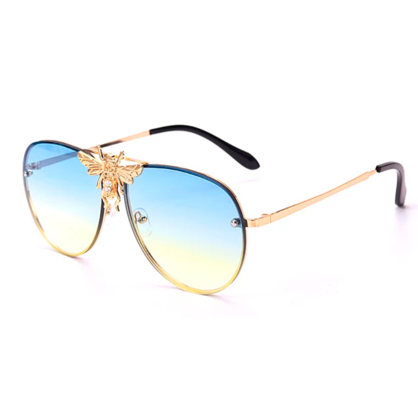 Bee_Blue_Aviator_Frame_Sunglasses