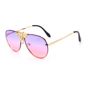 Bee_Pink_Aviator_Frame_Sunglasses