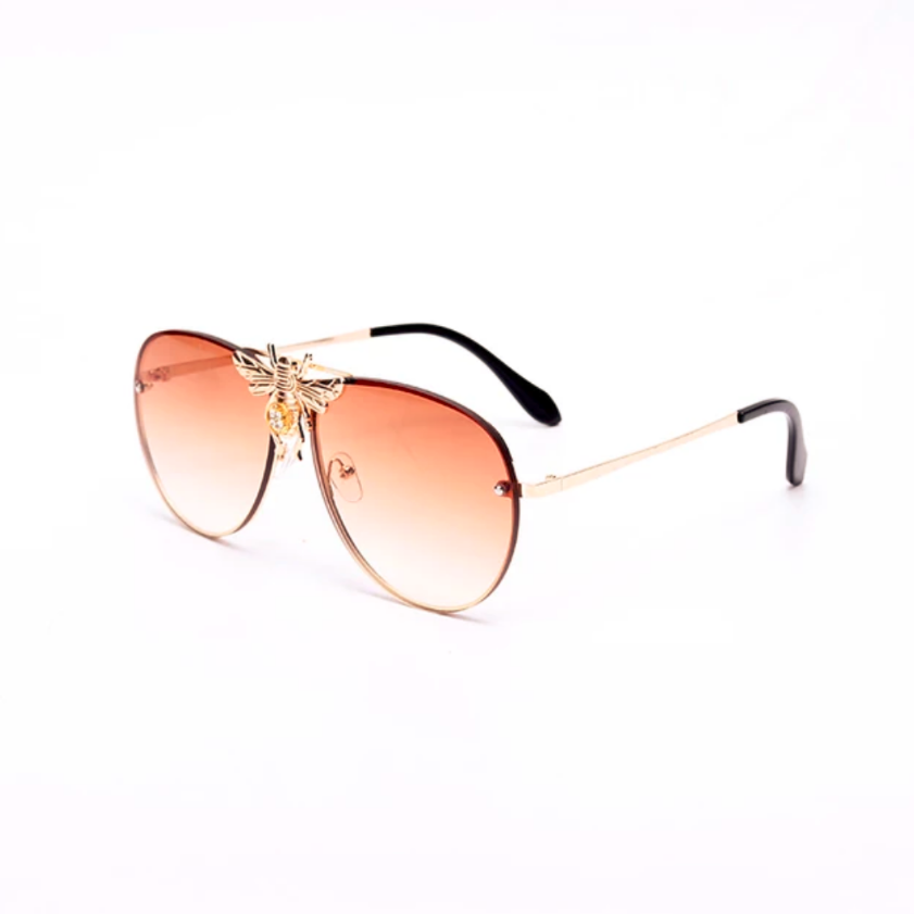 Bee_Red_Aviator_Frame_Sunglasses