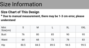 Day Off Satin Robe Sizing Chart