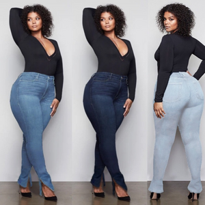 Woman Wearing Dream Girl Jeans in Multiple Colors