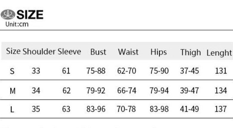 Hey baby Sizing Chart 2