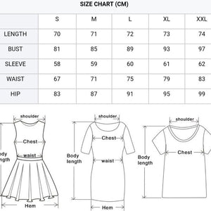 Lounge Day Sizing Chart