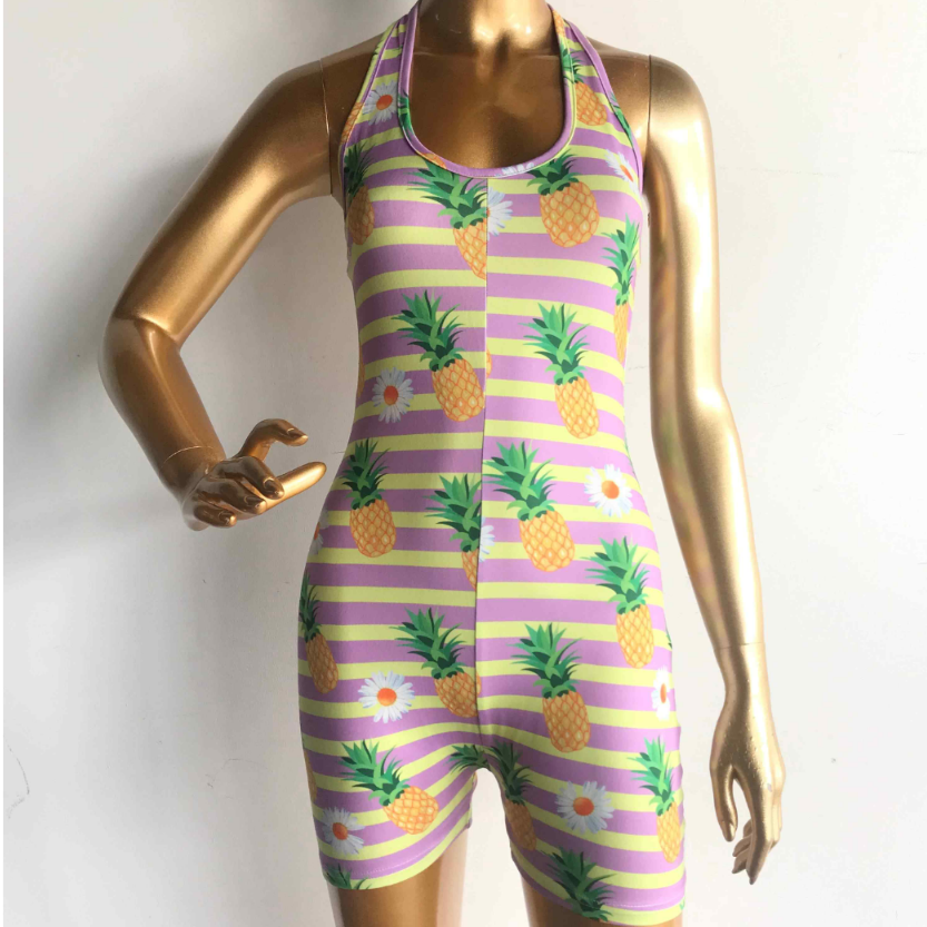 Lounge Day Women Pineapple Romper