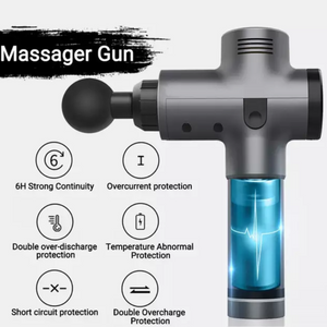 Masseuse Silver Gun Body Massager