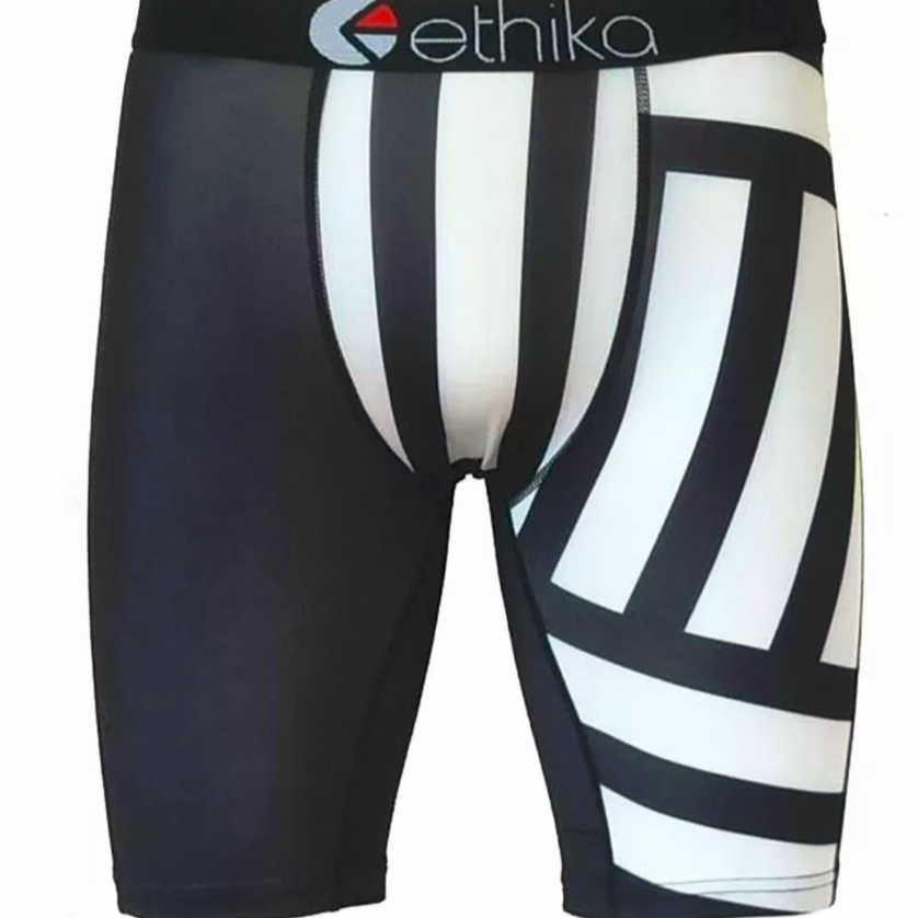 Men Stripe Boxer Brief