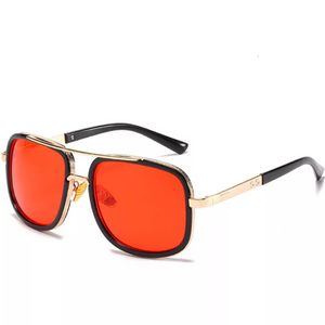 Mile High Men's Orange Sunglasses