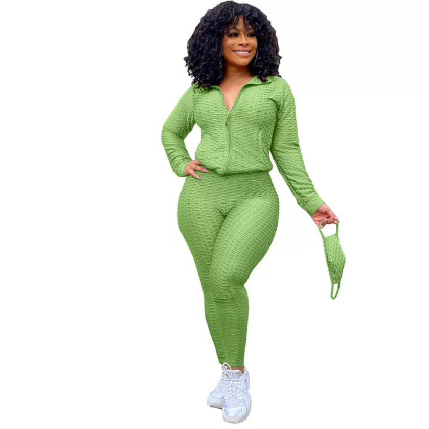 Cucumber 3 Piece Mask Track Suit