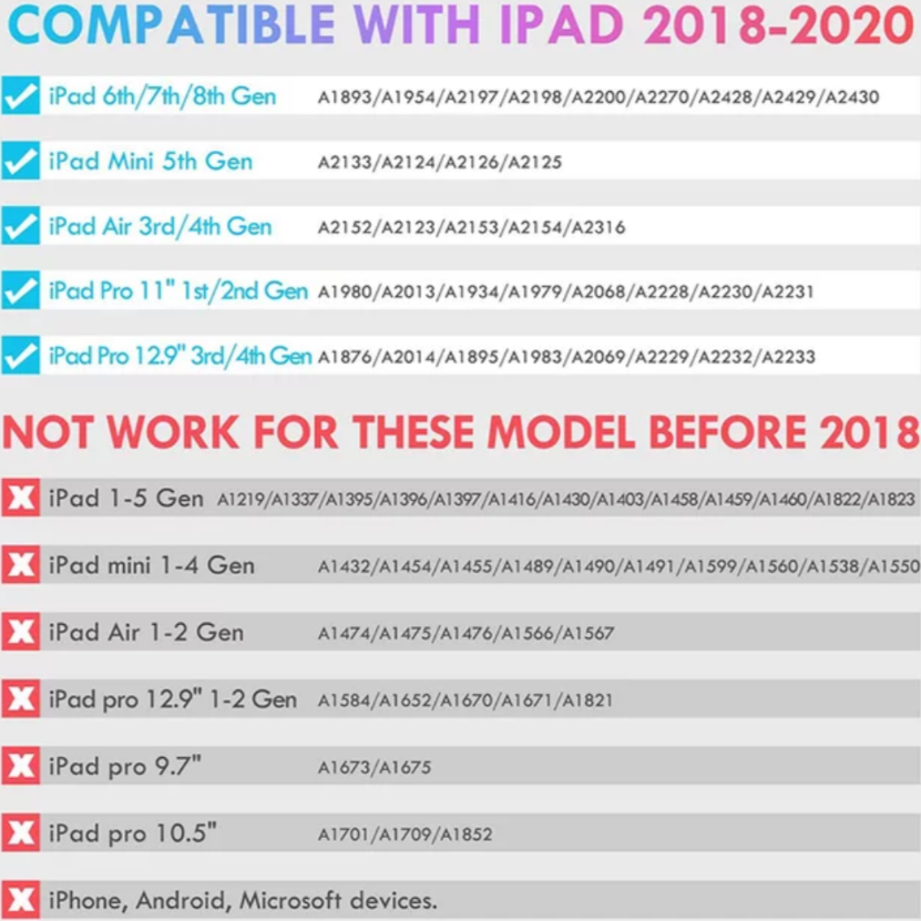 apple ipad stylus compatibility