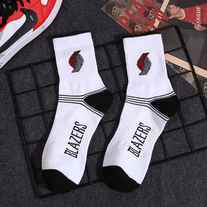 men's nba team socks blazers