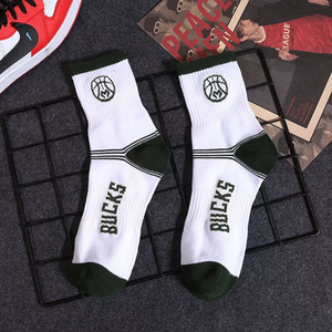 men's nba team socks bucks