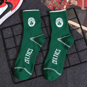 men's nba team socks celtics green