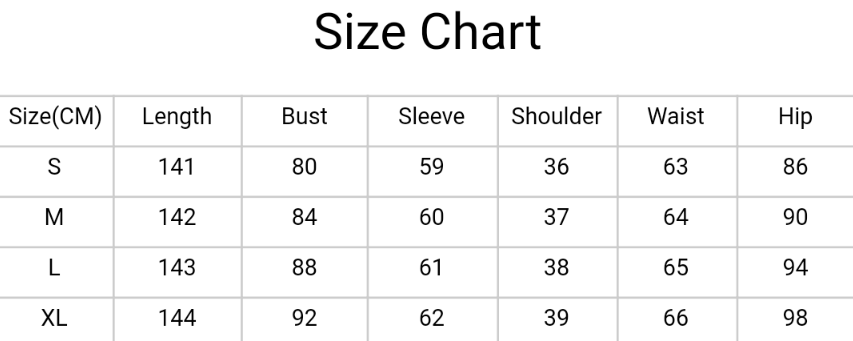 women's colored stitch yoga suit size chart