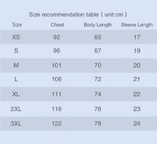 women's melanin graphic tee shirt size chart