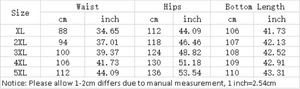 women's plus size blue jeans sizing chart