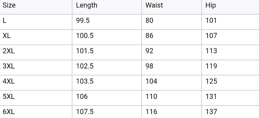 women's torn jeans size chart