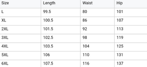 women's torn jeans size chart